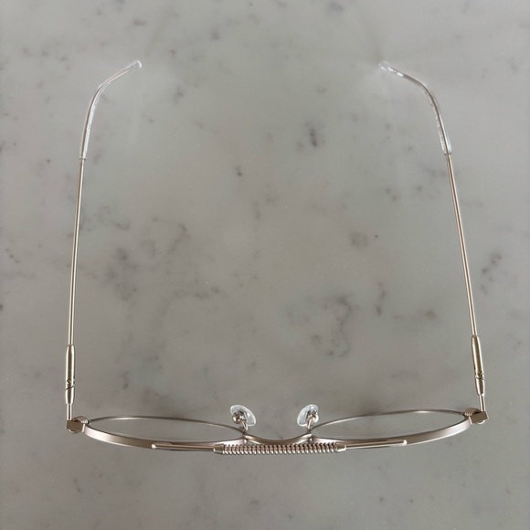 Prodesign Denmark Silver Coil Top Prescription Glasses Frames - Picture 4 of 9